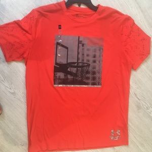 NWT Under Armour Basket Ball Short Sleeve T-Shirt